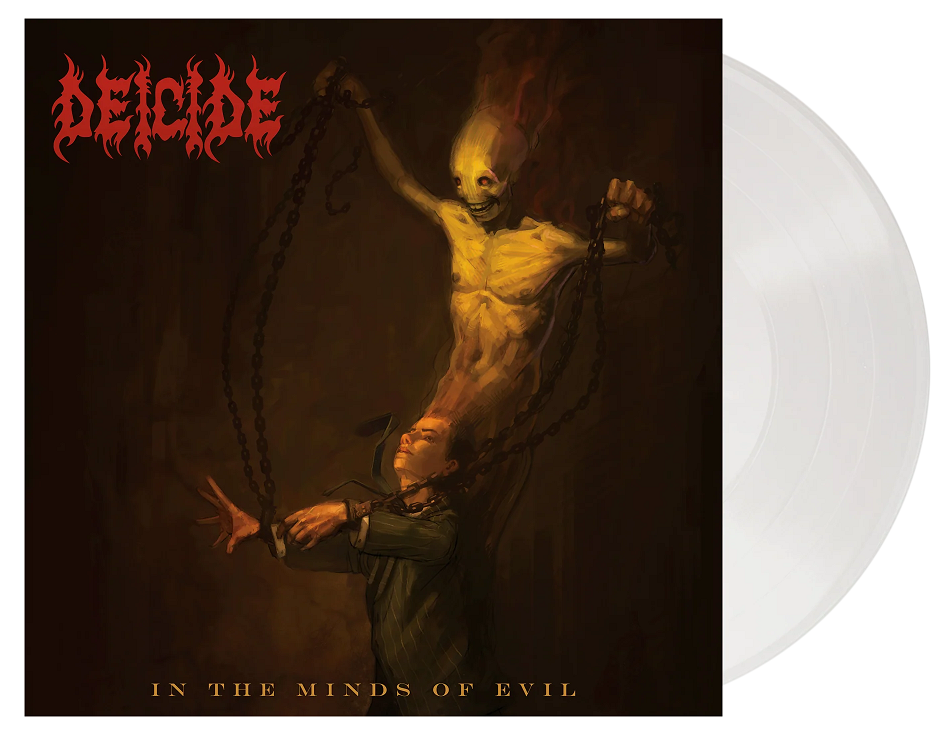 Deicide - In the Minds of Evil. LTD ED. 180gm White LP - only 300 worldwide!